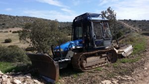 Tractor Forestal de Cadenas